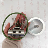 2906009400 1625170485 GA90 GA110 GA132 GA160 GA200 Oil Stop Check Valve Kit for Atlas Copco Screw Air Compressor Part 2906-0094-00 1625-1704-85 FILME Compressor
