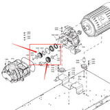 1622369204 1622369203 1622-3692-04 1622-3692-03 Motor Gear Set Shaft for Atlas Copco Air Compressor GA90 FILME Compressor