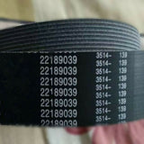 Ribbed V-Belt for Ingersoll Rand Screw Air Compressor Part Coolant Resistant 22189021 22189054 22189039 22108427 FILME Compressor