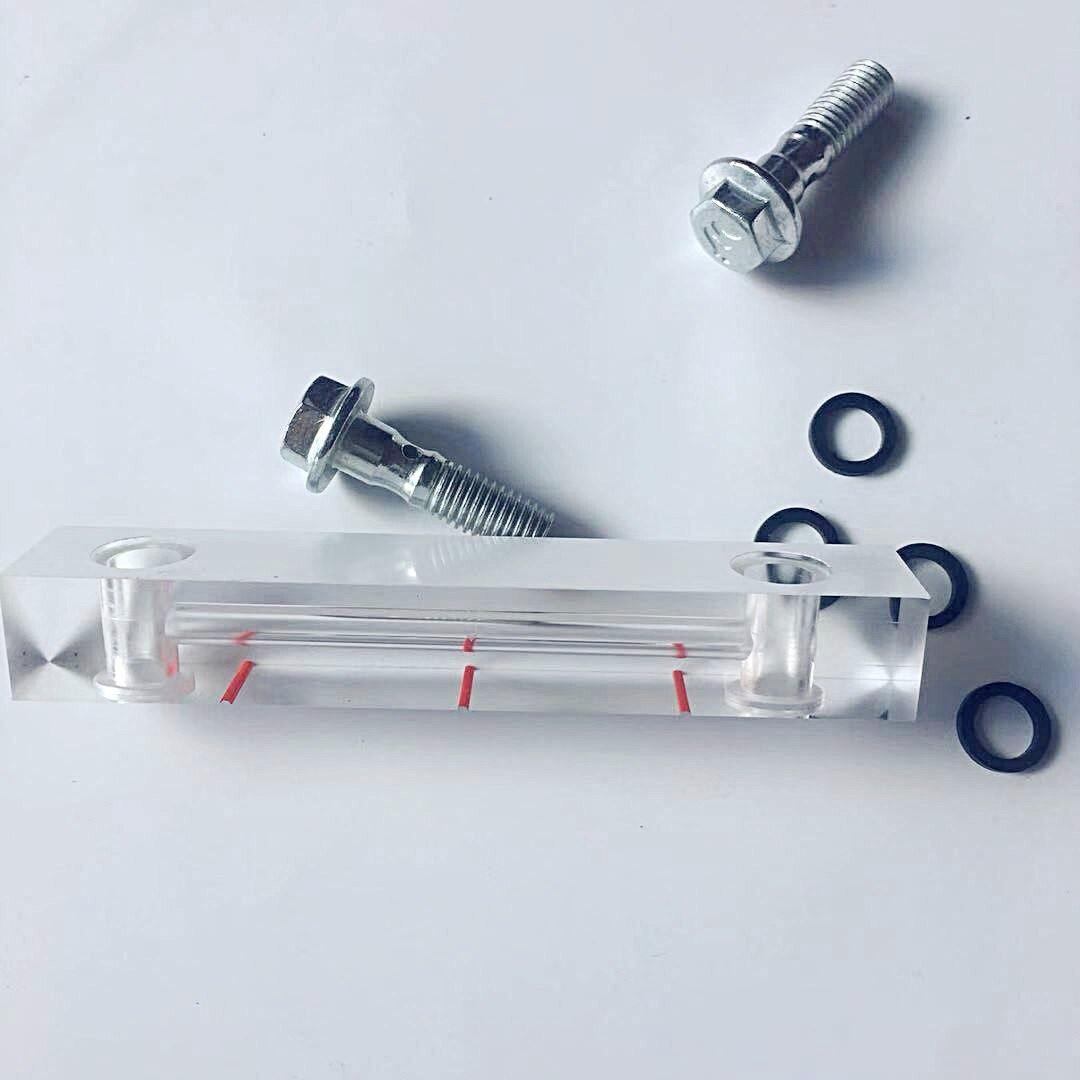 Screw Distance Indicator Hydraulic Oil Level Gauge Indicator for Screw Air Compressor Spare Part ...