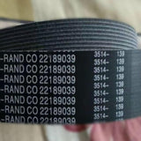 Ribbed V-Belt for Ingersoll Rand Screw Air Compressor Coolant Resistant 24642027 FILME Compressor